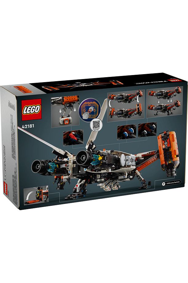 ® Technic VTOL Ağır Kargo Uzay Gemisi LT81 42181 - 10+ Oyuncak Model Yapım Seti (1365 Pr) - 4