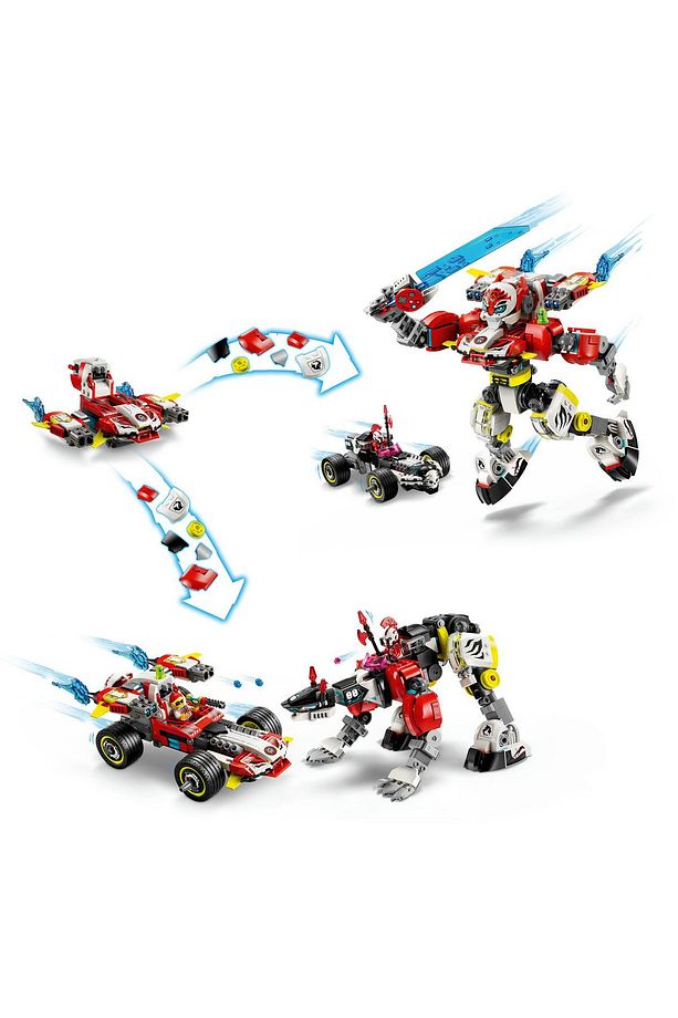 ® DREAMZzz™ Cooper'ın Kaplan Robotu ve Zero'nun Hot Rod Arabası 71497 - 9+ Oyuncak Seti (1006 P) - 5