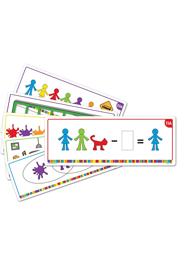 All About Me Family Counters Activity Cards-LSP3377-UK