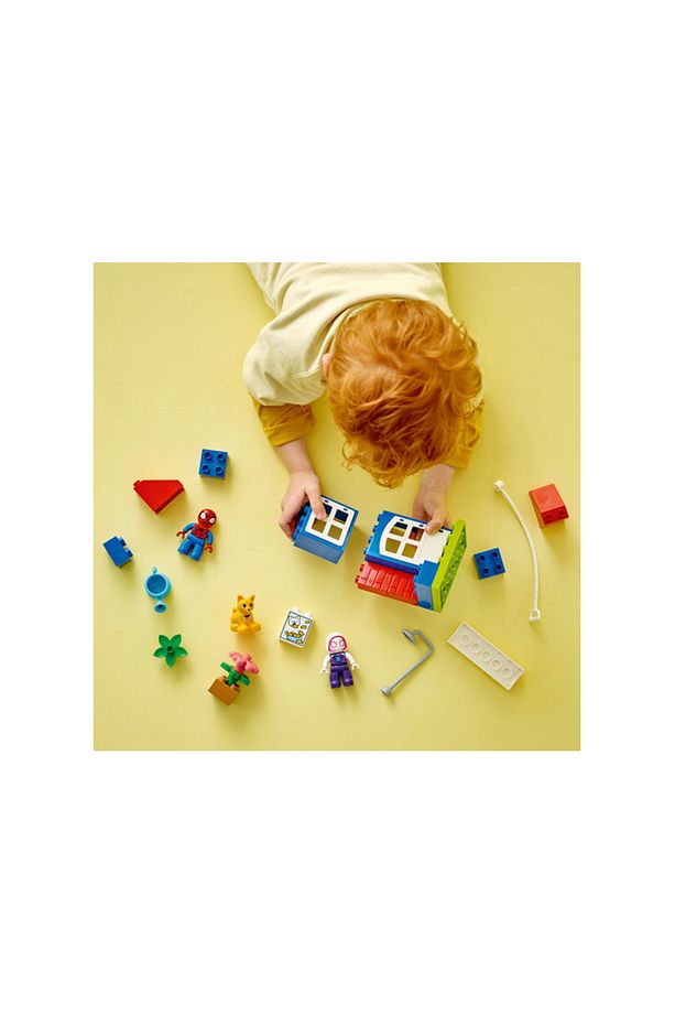 ® DUPLO® | Marvel Örümcek Adam’ın Evi 10995 - Yaratıcı Süper Kahraman Oyuncak Yapım Seti(25 Parça) - 6