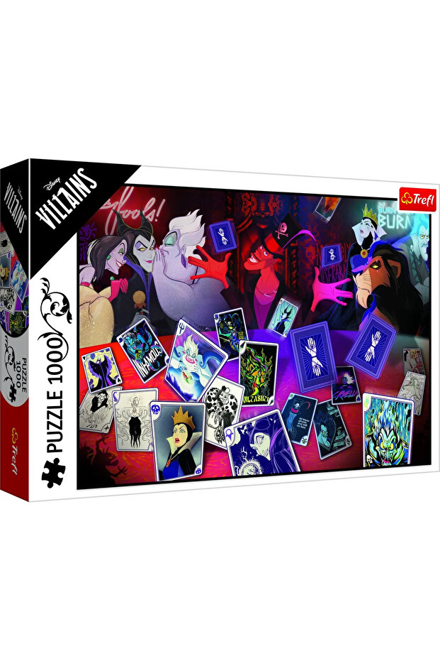 Puzzle Trefl 1000 Disney Villains Doar Cartile Bune