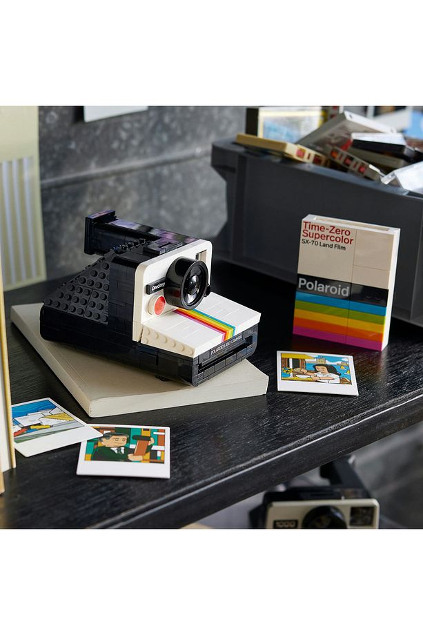 ® Ideas Polaroid OneStep SX-70 Kamera 21345 - 18+ Koleksiyonluk Model Yapım Seti (516 Pr) - 6