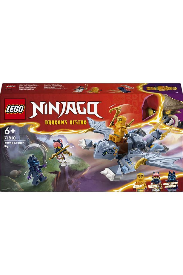 ® NINJAGO® Genç Ejderha Riyu 71810 - 6+ Yaratıcı Oyuncak Yapım Seti (132 Parça) - 4