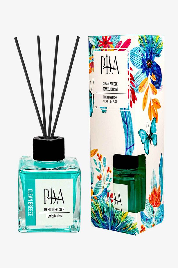 Temizlik Hissi Çubuklu Oda Kokusu Clean Breeze Reed Diffuser 100ml - 1