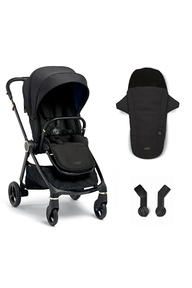 Strada Cosmo Travel Sistem Bebek Arabası Black Diamond - 2