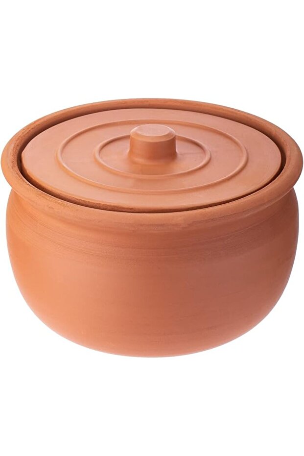 Round Bowl 27Cm X 27Cm X 25Cm Clay Colour