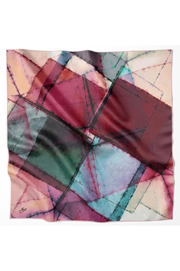 Polyester Twill Tivil Scarf - 7487795 -992 - 1