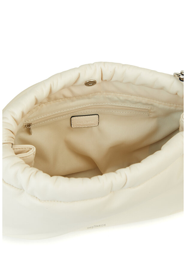 Bej Kadın Postacı Çantası - 5