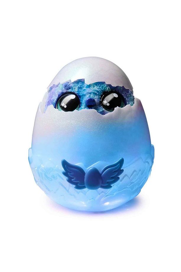 Sesli ve Işıklı Hatchimals Alive Mystery Hatch Draggle İnteraktif Peluş Sürpriz Yumurta - 4