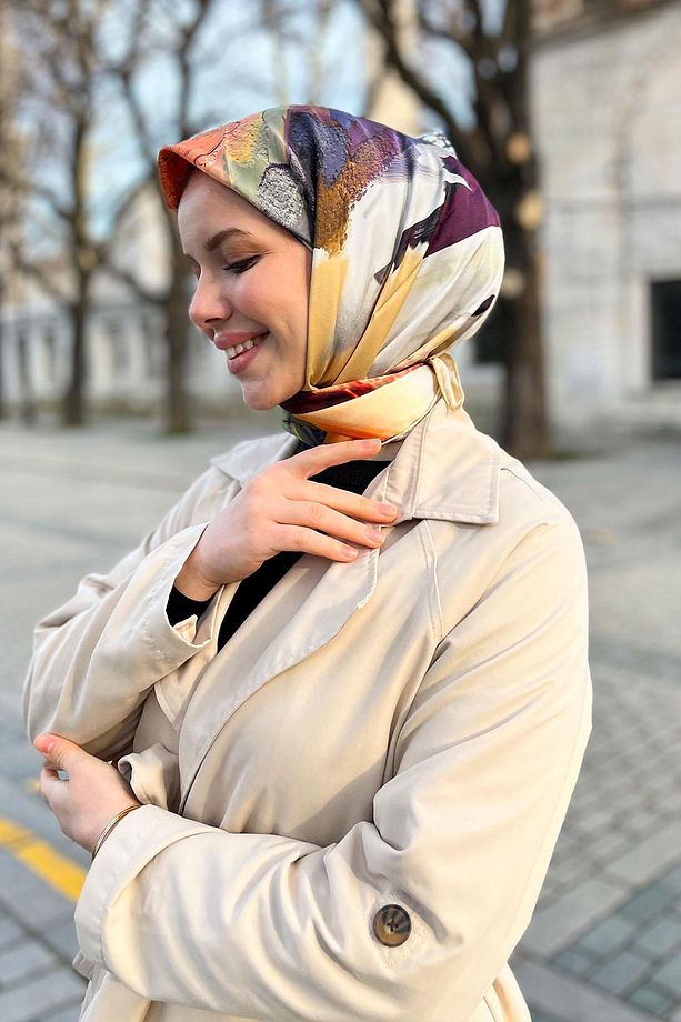 Tivil Eşarp - Polyester Twill - 8674795-961 - 3