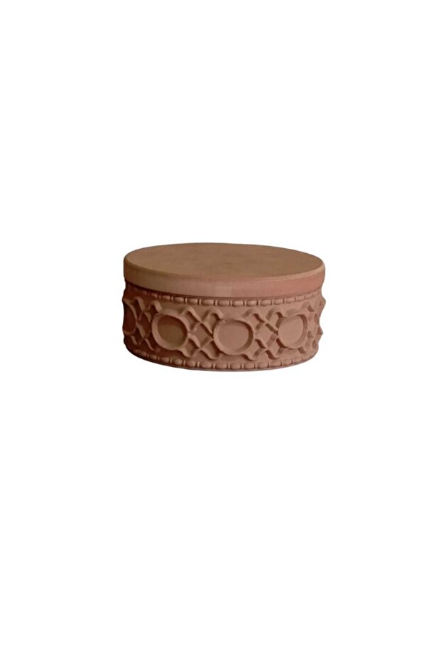 صندوق دائري MDF صغير الحجم