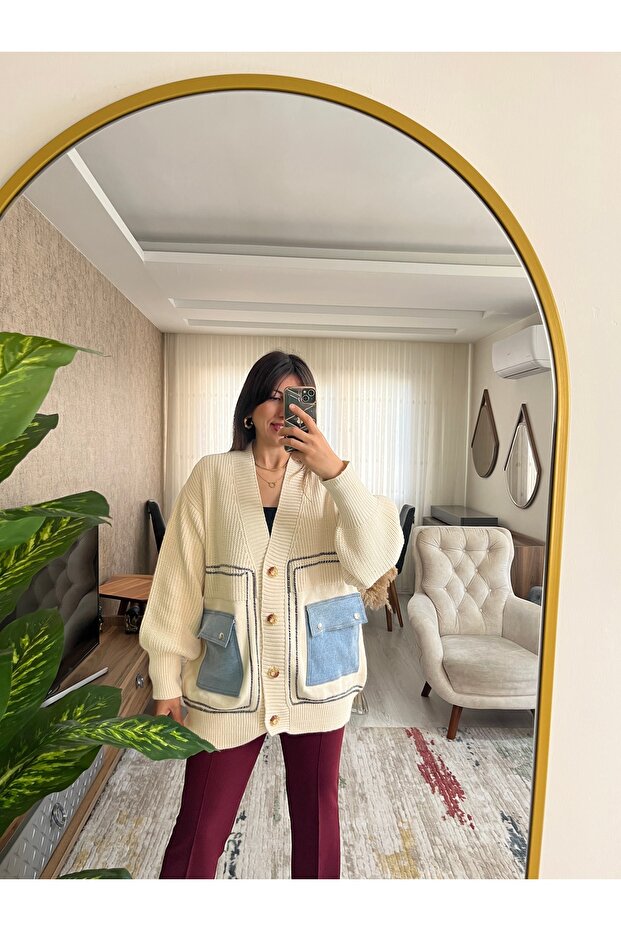 KOT CEP DETAYLI CEKET - 1