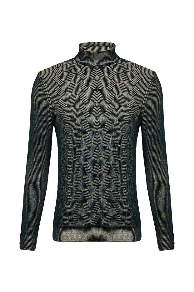 NEFTİ O YAKA TRİKO - 1