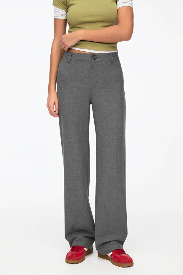 Straight Kumaş Pantolon - 5