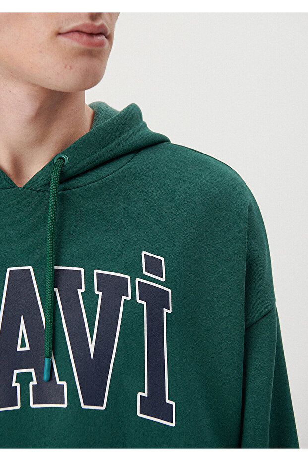 Logo Baskılı Kapüşonlu 067149 - 5