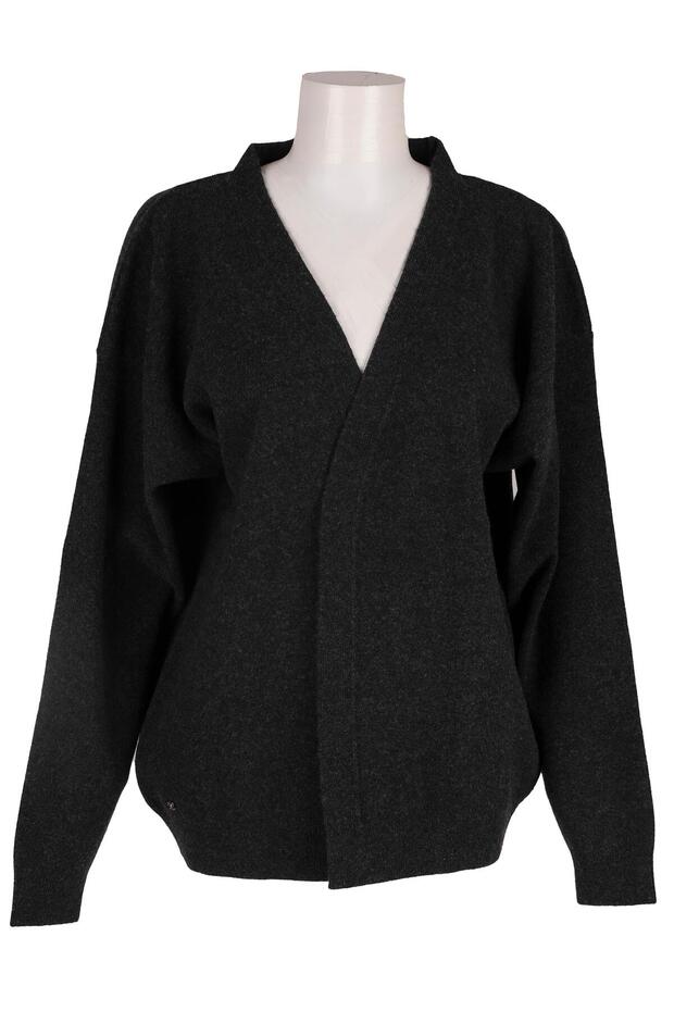 Over Size Triko Hırka - 3