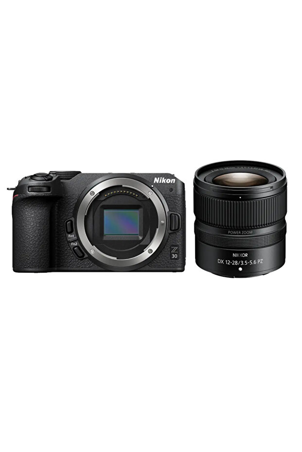 NIKON Z 30 Lens Kit w/ 12-28 DX PZ Aynasız Fotoğraf Makinesi Siyah - 4