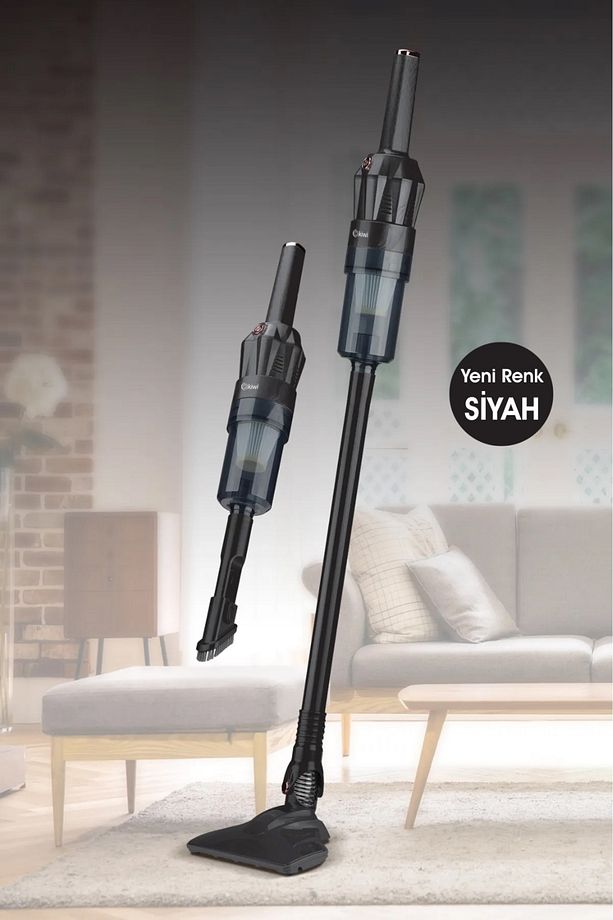 Kvc-4108 Dikey Elektrikli Süpürge - Yeni Siyah Renk - - 1