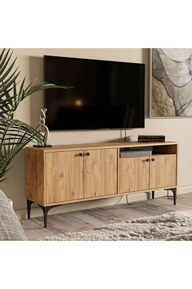 1540 ARTEMIS 139 CM TV ÜNİTESİ ATLANTİK ÇAM - 5