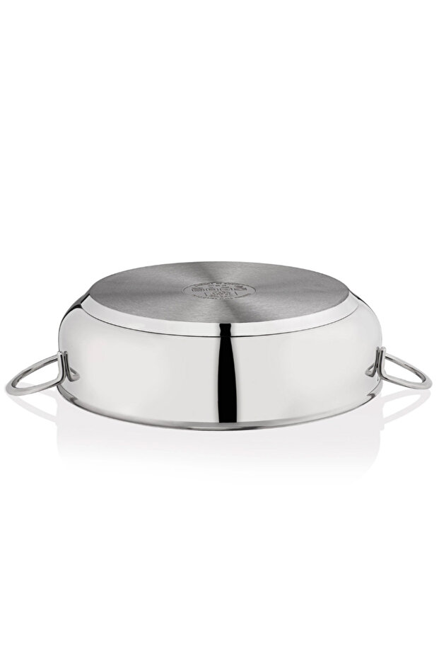 وعاء طهي مسطح بقاعدة حثية 24 سم - 2