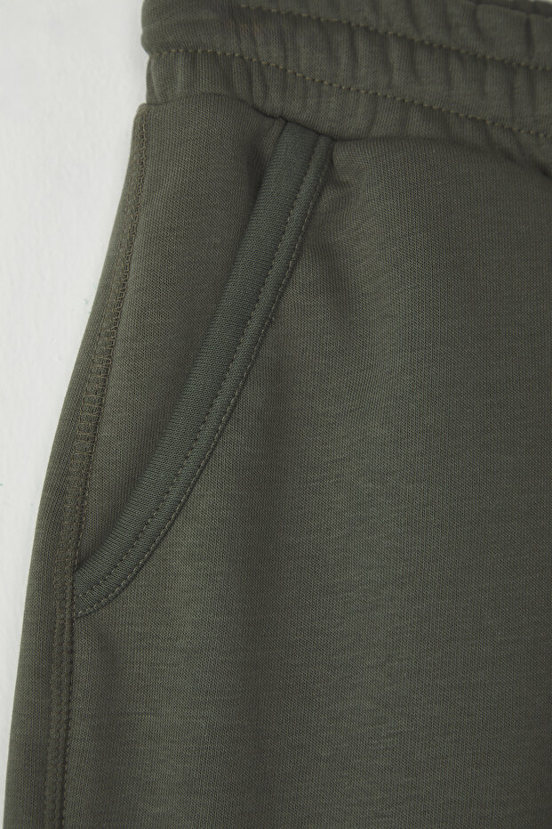 Haki Regular/Normal Kesim Basic Karyoka Dikişli Şort & Bermuda TMNSS25SR00021 - 6