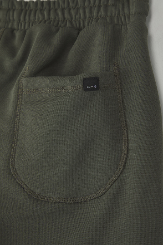 Haki Regular/Normal Kesim Basic Karyoka Dikişli Şort & Bermuda TMNSS25SR00021 - 7