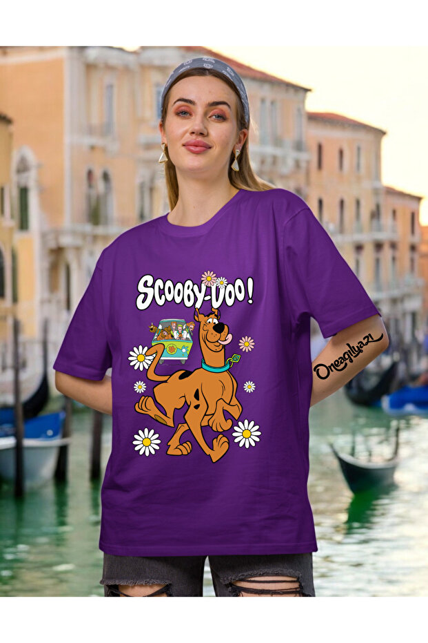Scooby-Doo Printed Women's Oversize T-Shirt
