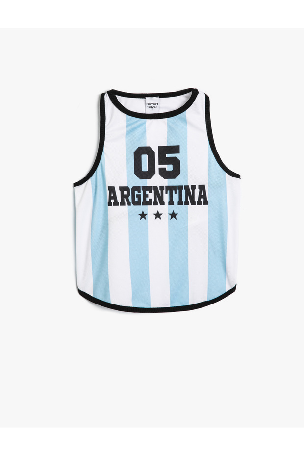 Dog T-Shirt Printed Sleeveless