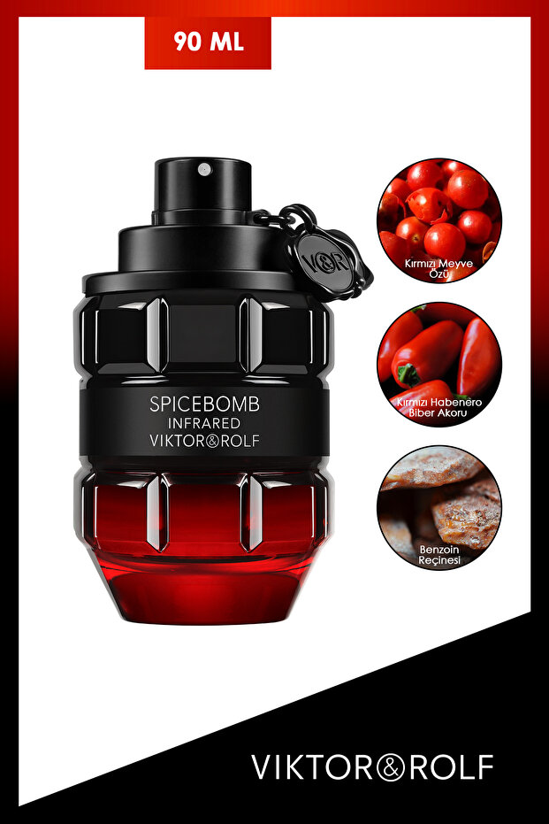 Viktor Rolf Spicebomb Infrared Pour Homme EDT 90 ml Erkek Parfüm