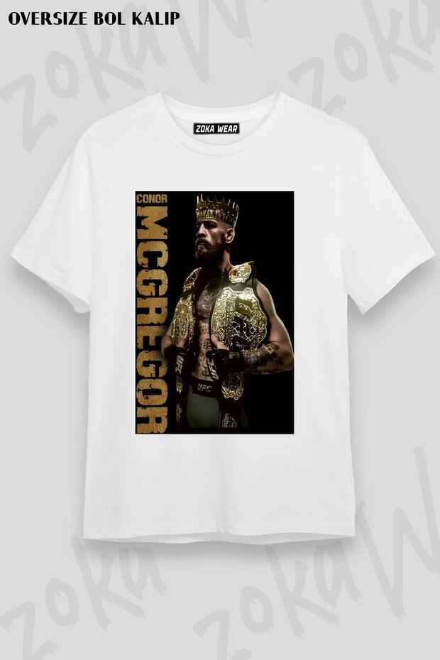 Conor Mcgregor Ufc King Printed Unisex Oversize Tshirt
