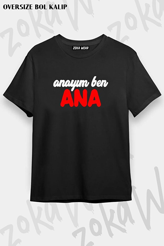 Unisex Oversize Mold My Mother, My Mother Design Printed Tshirt