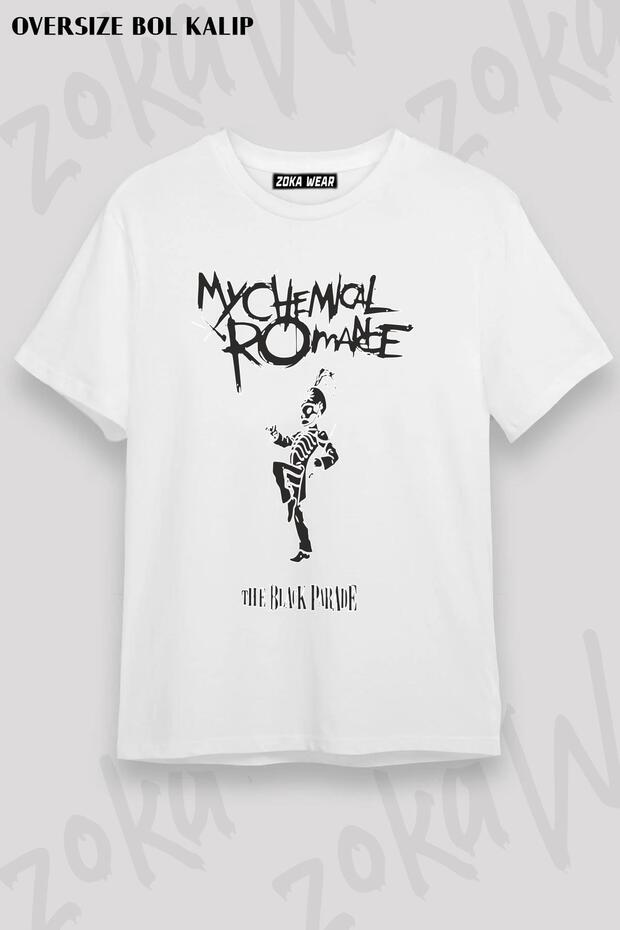 Unisex Oversize Die Parade My Chemical Romance Design Printed Tshirt