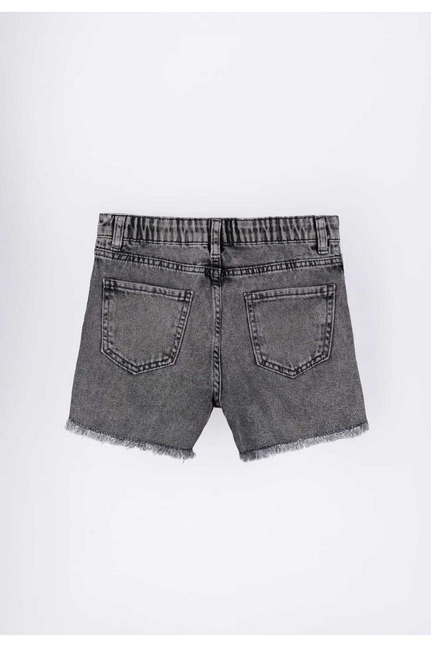 Yigit Butik Denim Kumaş Kız Çocuk Kot Şort - 2