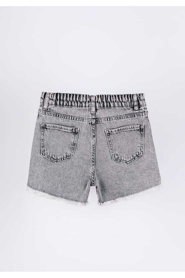 Yigit Butik Denim Kumaş Kız Çocuk Kot Şort - 2