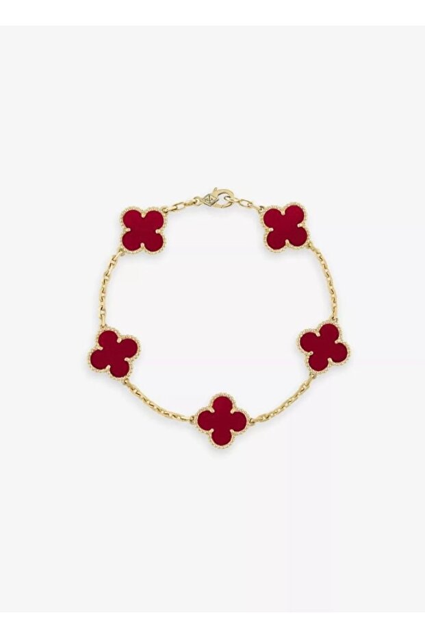 BORDO YONCA BİLEKLİK - 1