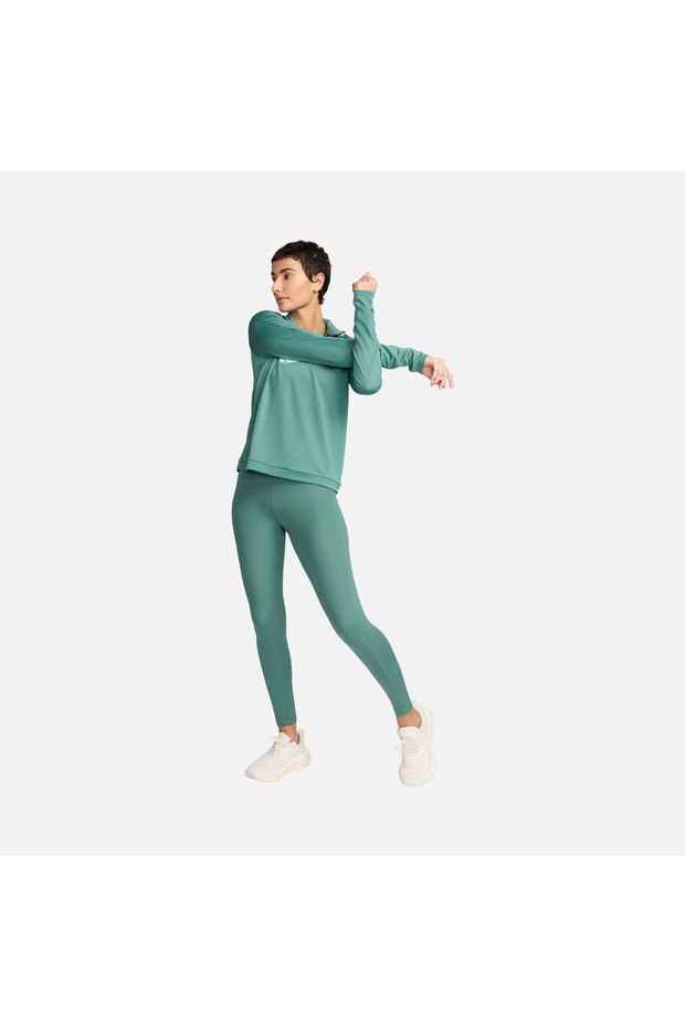 Dri-Fit Fast Damskie zielone legginsy sportowe cz9240 - 8