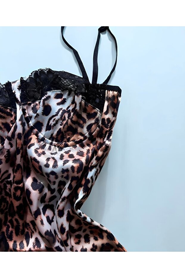 SATEN GECELİK (MİNİ ELBİSE) - 5