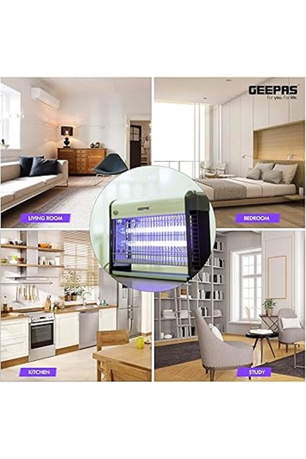 قاتل الحشرات الكهربائي 10 وات فضي - 5