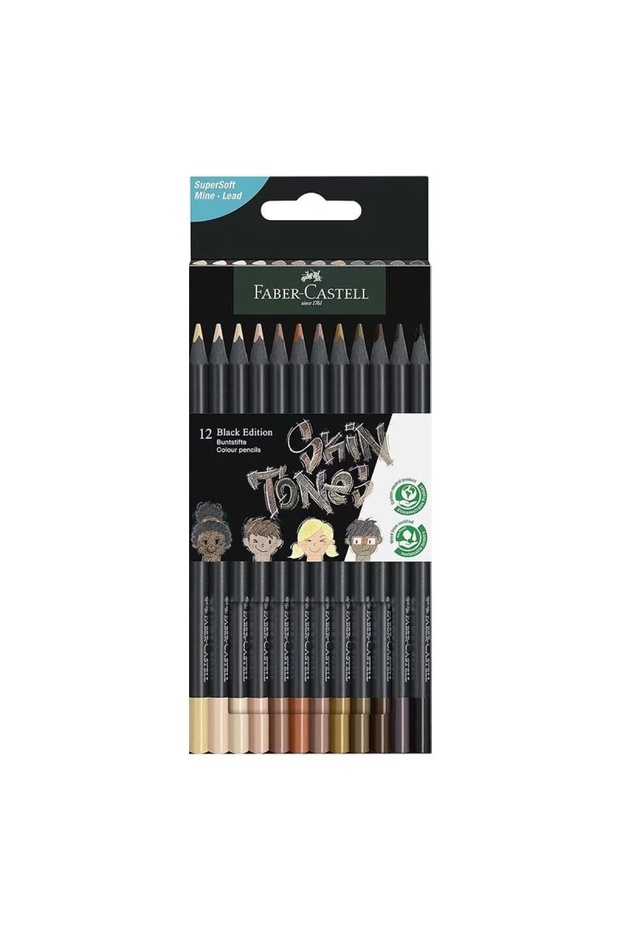 Edition Crayons 12-Pack Skin Tones