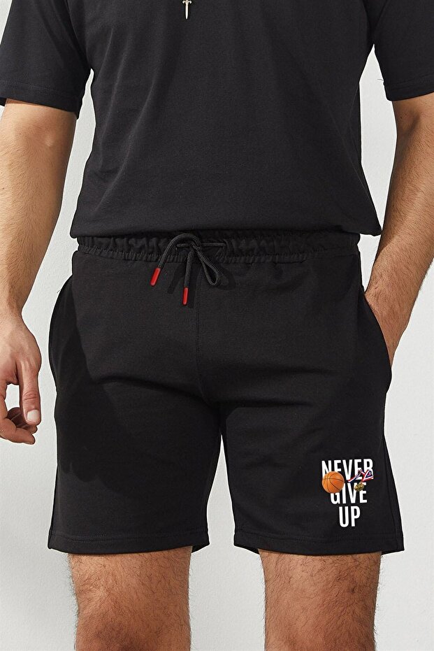 Men's Slim Fit Summer Combed Cotton Shorts & Bermuda Capri Cotton Anti-Sweat
