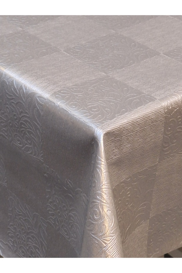 Patterned Erasable Tablecloth (Silver) - 5