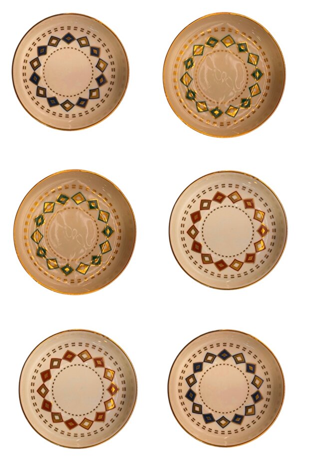 Porcelain Tea and Breakfast/ Appetizer Plate Baklava Mix