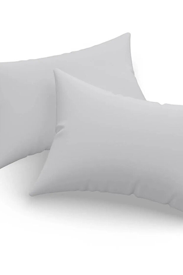 2li Yastık Kılıfı Solid Gri - 2