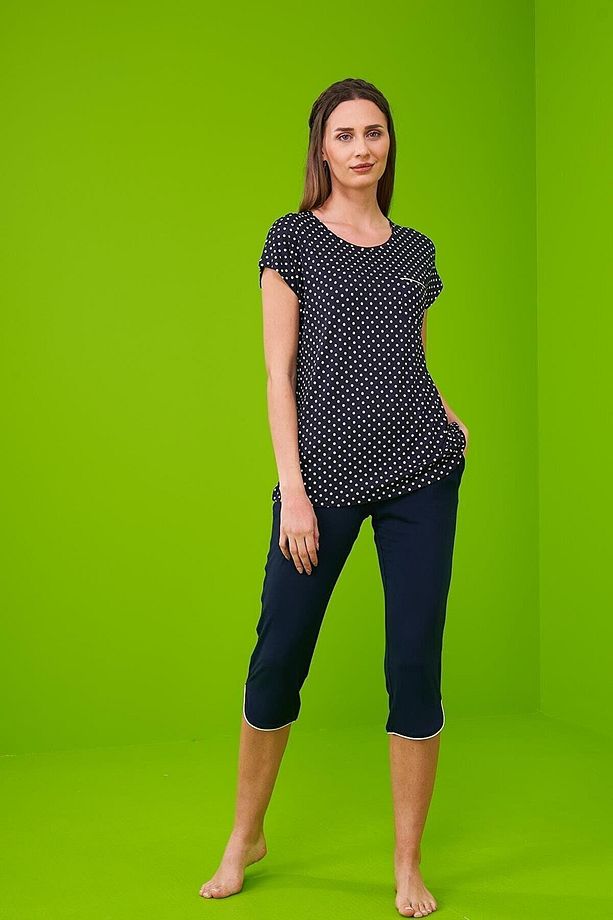 Pjs 23195 Kadın Kapri Pijama Takımı - 2