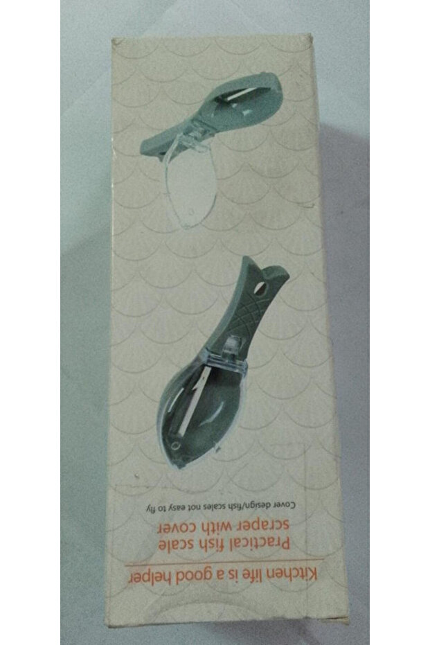 Fish grater with scale collection container - 2