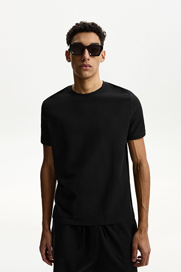 Dokulu bermuda şort - 3