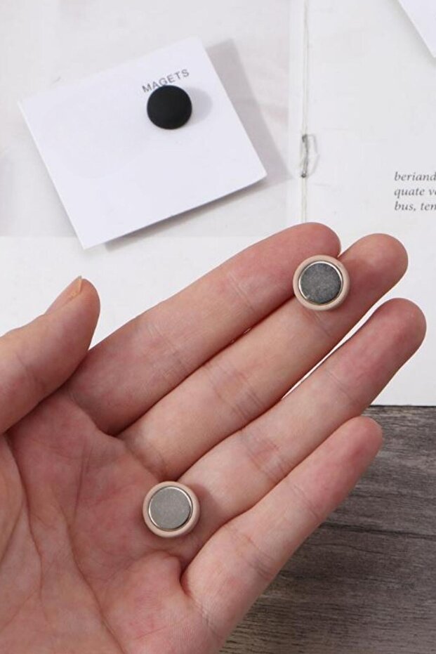 ® Tekli Güçlü Mıknatıslı Eşarp Şal Mıknatısı - 5