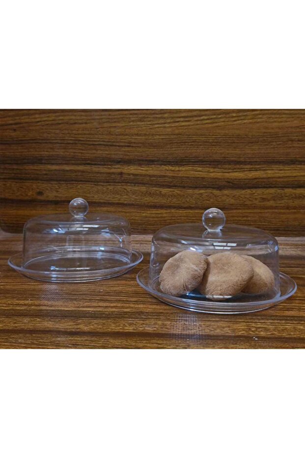 Acrylic - 2 Pcs Cake Kepper