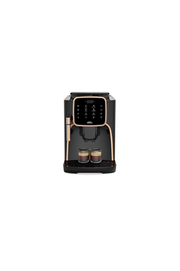 Okka Espresso Pro fully Automatic Espresso Machine,1.8L ,Built In Grinder, Copper, OK0030-04