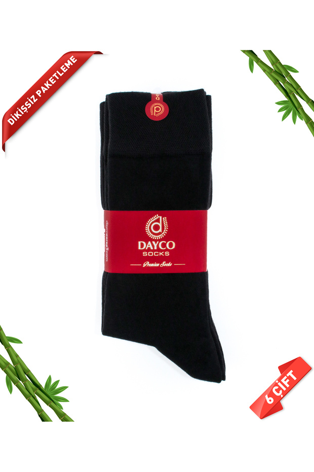 Erkek 6'lı Bambu Çorap Kışlık - 4
